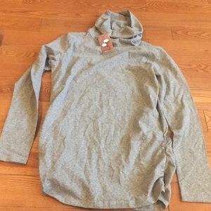 Ethically made and resourced turtleneck top